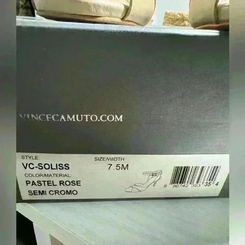 Vince Camuto Leather High Heels